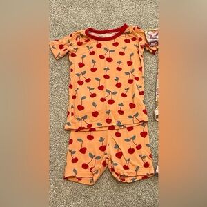 Little Sleepies Cheery PJs EUC size 12-18 months
